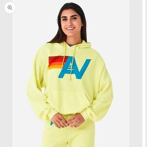 Aviator Nation Logo Hoodie & Joggers Matching Set